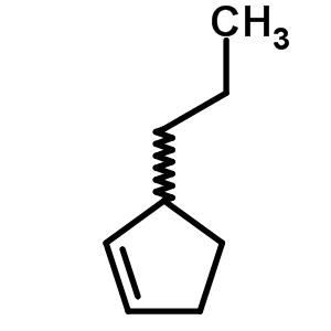 3-丙基環(huán)戊烯結(jié)構(gòu)式_34067-75-9結(jié)構(gòu)式
