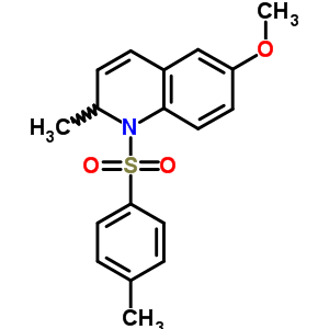 6-Methoxy-2-methyl-1-(4-methylphenyl)sulfonyl-2h-quinolineStructure,34129-50-5Structure 6-Methoxy-2-methyl-1-(4-methylphenyl)sulfonyl-2h-quinoline Structure,34129-50-5Structure