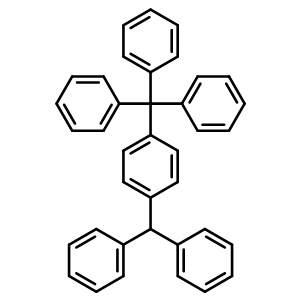1-Benzhydryl-4-trityl-benzeneStructure,3416-63-5Structure 1-Benzhydryl-4-trityl-benzene Structure,3416-63-5Structure