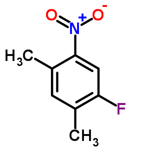 Benzene, 1-fluoro-2,4-dimethyl-5-nitro-Structure,345-22-2Structure Benzene, 1-fluoro-2,4-dimethyl-5-nitro- Structure,345-22-2Structure