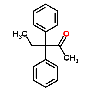 3,3-Diphenylpentan-2-oneStructure,34885-21-7Structure 3,3-Diphenylpentan-2-one Structure,34885-21-7Structure