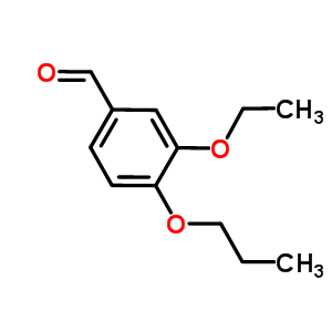 3-乙氧基-4-丙氧基苯甲醛結構式_350988-41-9結構式