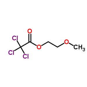 2-Methoxyethyl 2,2,2-trichloroacetateStructure,35449-34-4Structure 2-Methoxyethyl 2,2,2-trichloroacetate Structure,35449-34-4Structure