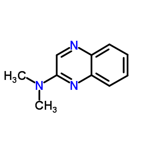 2-Quinoxalinamine,n,n-dimethyl-Structure,35552-76-2Structure 2-Quinoxalinamine,n,n-dimethyl- Structure,35552-76-2Structure