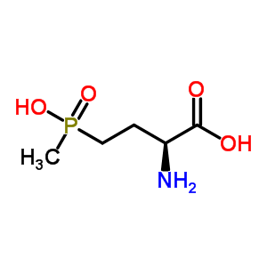 Butanoic acid,2-amino-4-(hydroxymethylphosphinyl)-,(2s)-Structure,35597-44-5Structure Butanoic acid,2-amino-4-(hydroxymethylphosphinyl)-,(2s)- Structure,35597-44-5Structure
