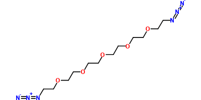 3,6,9,12,15-Pentaoxaheptadecane-1,17-diyl Bis-azideStructure,356046-26-9Structure 3,6,9,12,15-Pentaoxaheptadecane-1,17-diyl Bis-azide Structure,356046-26-9Structure