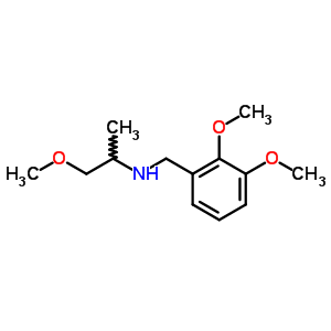(2,3-Dimethoxy-benzyl)-(2-methoxy-1-methyl-ethyl)-amineStructure,356090-87-4Structure (2,3-Dimethoxy-benzyl)-(2-methoxy-1-methyl-ethyl)-amine Structure,356090-87-4Structure