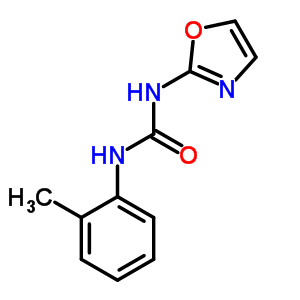 1-(2-Oxazolyl)-3-(o-tolyl)ureaStructure,35629-52-8Structure 1-(2-Oxazolyl)-3-(o-tolyl)urea Structure,35629-52-8Structure