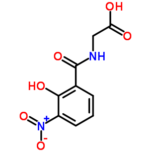 Glycine,n-(2-hydroxy-3-nitrobenzoyl)-Structure,35748-38-0Structure Glycine,n-(2-hydroxy-3-nitrobenzoyl)- Structure,35748-38-0Structure