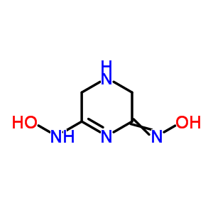 2,6-哌嗪二酮二肟結(jié)構(gòu)式_35975-29-2結(jié)構(gòu)式