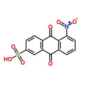 5-Nitro-9,10-dioxo-anthracene-2-sulfonic acidStructure,36287-96-4Structure 5-Nitro-9,10-dioxo-anthracene-2-sulfonic acid Structure,36287-96-4Structure
