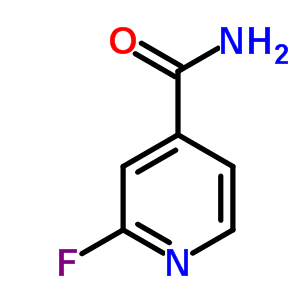 2-氟-4-吡啶羧酰胺結(jié)構(gòu)式_369-01-7結(jié)構(gòu)式