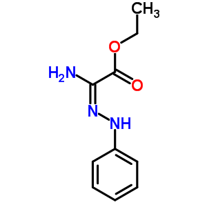 2-氨基-2-(2-苯基亞肼基)乙酸乙酯結(jié)構(gòu)式_36999-43-6結(jié)構(gòu)式