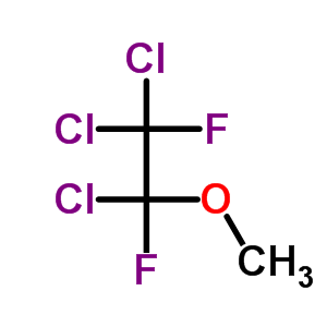 1,2-Difluoro-1,2,2-trichloroethyl methyl etherStructure,37021-32-2Structure 1,2-Difluoro-1,2,2-trichloroethyl methyl ether Structure,37021-32-2Structure