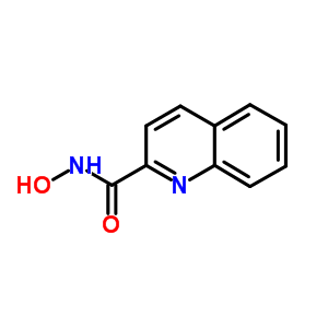 N-hydroxy-2-quinolinecarboxamideStructure,37137-42-1Structure N-hydroxy-2-quinolinecarboxamide Structure,37137-42-1Structure