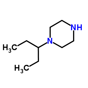 1-(3-戊基)-哌嗪結構式_373356-51-5結構式