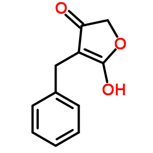 3-Benzyl-4-hydroxy-2(5h)furanoneStructure,3734-22-3Structure 3-Benzyl-4-hydroxy-2(5h)furanone Structure,3734-22-3Structure
