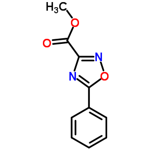 Methyl 5-phenyl-1,2,4-oxadiazole-3-carboxylateStructure,37384-61-5Structure Methyl 5-phenyl-1,2,4-oxadiazole-3-carboxylate Structure,37384-61-5Structure