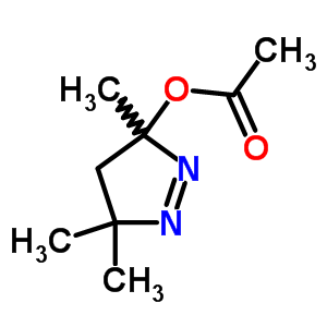(3,5,5-Trimethyl-4h-pyrazol-3-yl) acetateStructure,37696-47-2Structure (3,5,5-Trimethyl-4h-pyrazol-3-yl) acetate Structure,37696-47-2Structure