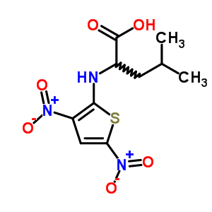 L-leucine,n-(3,5-dinitro-2-thienyl)-Structure,37791-28-9Structure L-leucine,n-(3,5-dinitro-2-thienyl)- Structure,37791-28-9Structure