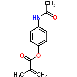 2-Propenoic acid,2-methyl-,4-(acetylamino)phenyl esterStructure,37796-01-3Structure 2-Propenoic acid,2-methyl-,4-(acetylamino)phenyl ester Structure,37796-01-3Structure