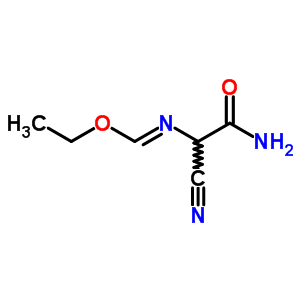 2-Cyano-2-(ethoxymethylideneamino)acetamideStructure,37842-62-9Structure 2-Cyano-2-(ethoxymethylideneamino)acetamide Structure,37842-62-9Structure