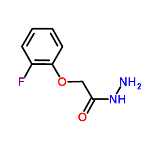 2-(2-氟苯氧基)乙酰肼結(jié)構(gòu)式_380426-61-9結(jié)構(gòu)式