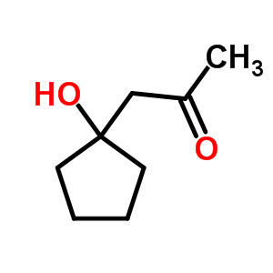 2-Propanone,1-(1-hydroxycyclopentyl)-Structure,38134-31-5Structure 2-Propanone,1-(1-hydroxycyclopentyl)- Structure,38134-31-5Structure