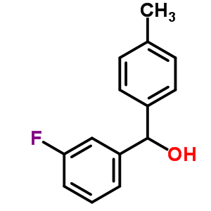 Benzenemethanol, 3-fluoro-α-(4-methylphenyl)-Structure,38158-76-8Structure Benzenemethanol, 3-fluoro-α-(4-methylphenyl)- Structure,38158-76-8Structure