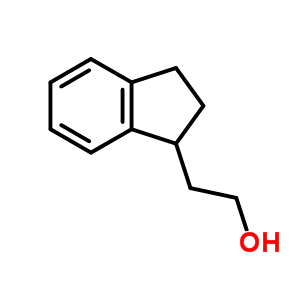 2-茚滿-1-基-乙醇結(jié)構(gòu)式_38425-66-0結(jié)構(gòu)式
