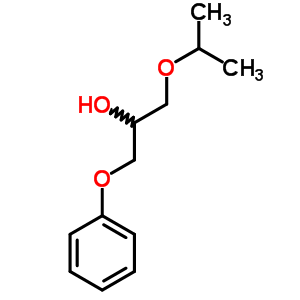 1-Phenoxy-3-isopropoxy-2-propanolStructure,39144-30-4Structure 1-Phenoxy-3-isopropoxy-2-propanol Structure,39144-30-4Structure