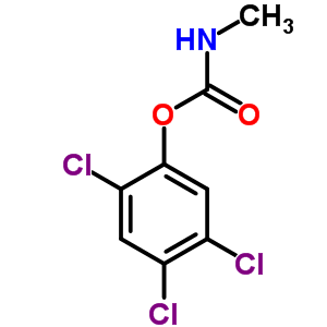 Phenol,2,4,5-trichloro-, 1-(n-methylcarbamate)Structure,3942-57-2Structure Phenol,2,4,5-trichloro-, 1-(n-methylcarbamate) Structure,3942-57-2Structure