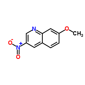 7-Methoxy-3-nitroquinolineStructure,39977-95-2Structure 7-Methoxy-3-nitroquinoline Structure,39977-95-2Structure