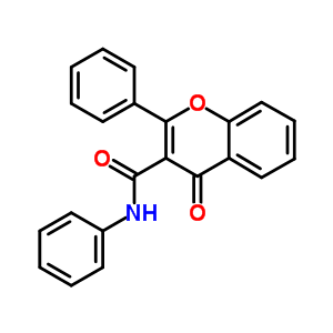 4-Oxo-n,2-diphenyl-chromene-3-carboxamideStructure,39984-23-1Structure 4-Oxo-n,2-diphenyl-chromene-3-carboxamide Structure,39984-23-1Structure