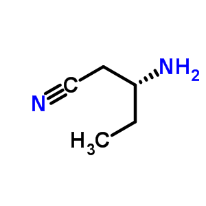 (R)-3-氨基戊腈結構式_400090-60-0結構式