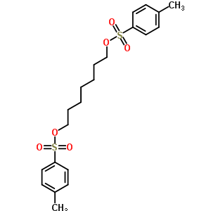1,7-Heptanediol,1,7-bis(4-methylbenzenesulfonate)Structure,40235-95-8Structure 1,7-Heptanediol,1,7-bis(4-methylbenzenesulfonate) Structure,40235-95-8Structure