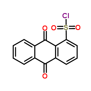9,10-Dioxoanthracene-1-sulfonyl chlorideStructure,4025-69-8Structure 9,10-Dioxoanthracene-1-sulfonyl chloride Structure,4025-69-8Structure