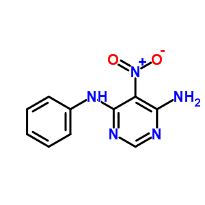5-Nitro-n-phenyl-pyrimidine-4,6-diamineStructure,40816-36-2Structure 5-Nitro-n-phenyl-pyrimidine-4,6-diamine Structure,40816-36-2Structure