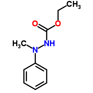 N-(甲基-苯基-氨基)氨基甲酸乙酯結構式_40887-55-6結構式