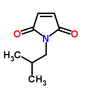 1H-pyrrole-2,5-dione,1-(2-methylpropyl)-Structure,4120-68-7Structure 1H-pyrrole-2,5-dione,1-(2-methylpropyl)- Structure,4120-68-7Structure