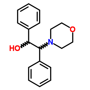 2-Morpholin-4-yl-1,2-diphenyl-ethanolStructure,4176-70-9Structure 2-Morpholin-4-yl-1,2-diphenyl-ethanol Structure,4176-70-9Structure