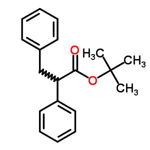 2,3-二苯基丙酸叔丁酯結(jié)構(gòu)式_41890-56-6結(jié)構(gòu)式
