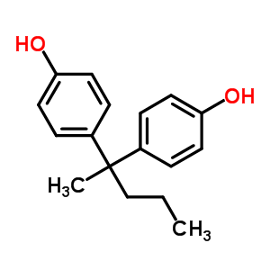 4,4-(戊烷-2,2-二基)二苯酚結(jié)構(gòu)式_4204-58-4結(jié)構(gòu)式