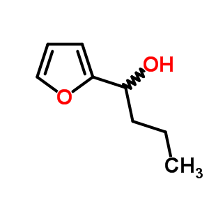 1-(2-呋喃基)-1-丁醇結構式_4208-62-2結構式
