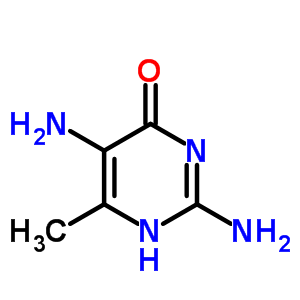 4(1H)-pyrimidinone, 2,5-diamino-6-methyl-(9ci)Structure,4214-86-2Structure 4(1H)-pyrimidinone, 2,5-diamino-6-methyl-(9ci) Structure,4214-86-2Structure