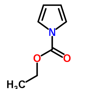 吡咯-1-羧酸乙酯結(jié)構(gòu)式_4277-64-9結(jié)構(gòu)式