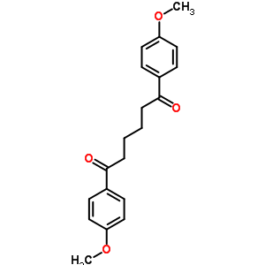 1,6-Hexanedione,1,6-bis(4-methoxyphenyl)-Structure,4280-49-3Structure 1,6-Hexanedione,1,6-bis(4-methoxyphenyl)- Structure,4280-49-3Structure