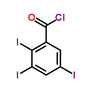 2,3,5-三碘苯甲酰氯結(jié)構(gòu)式_42860-33-3結(jié)構(gòu)式