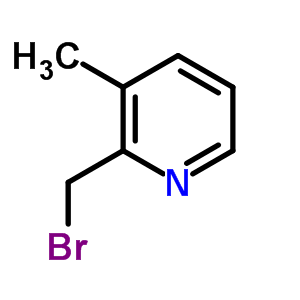 2-(溴甲基)-3-甲基吡啶結構式_438218-62-3結構式