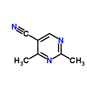 5-Pyrimidinecarbonitrile,2,4-dimethyl-Structure,4450-24-2Structure 5-Pyrimidinecarbonitrile,2,4-dimethyl- Structure,4450-24-2Structure